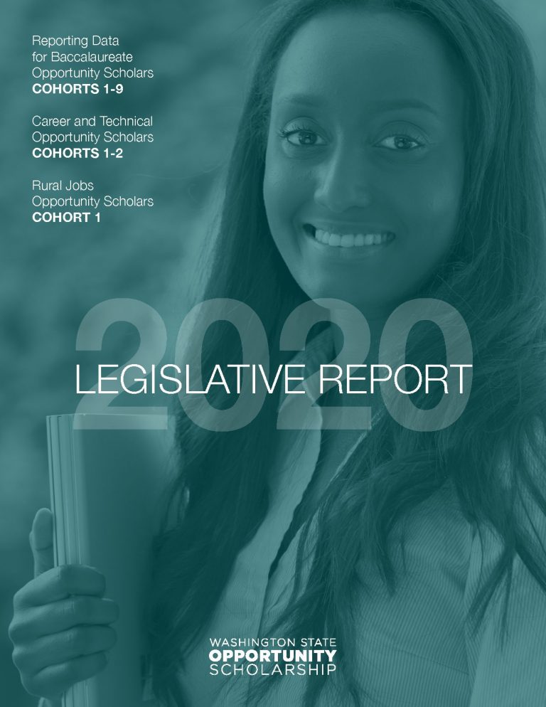 The WSOS 2020 Legislative Report